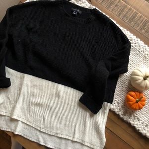 Black & White Sweater